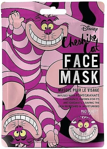 Cheshire Cat Sheet Mask - Mad Beauty Disney Cheshire Cat Sheet Face Mask — photo N1