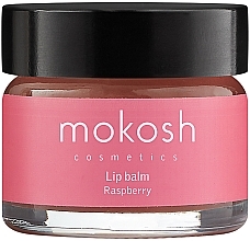 Fragrances, Perfumes, Cosmetics Lip Balm "Raspberries" - Mokosh Cosmetics Lip Balm Raspberry