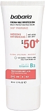 Anti-Spot Sun Cream - Babaria Multi-Protection Spf 50+ Invisible — photo N1