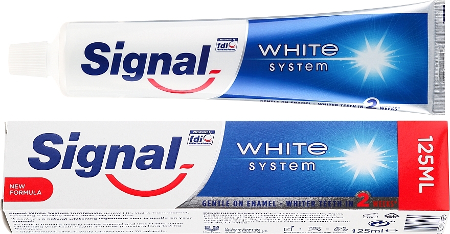 Toothpaste - Signal White System Toothpaste — photo N1