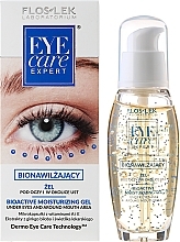 Fragrances, Perfumes, Cosmetics Bioactive Moisturizing Eye Gel - Floslek Eye Care Bioactive Moisturizing Gel Under Eyes And Around Mouth Area