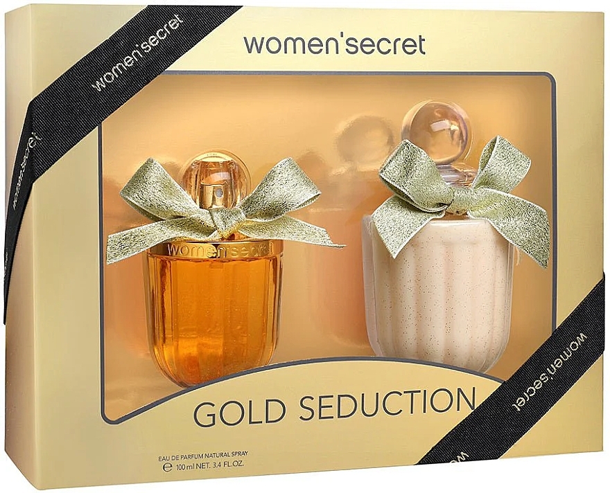 Women's Secret Gold Seduction - Kit (edp/100ml+sh/gel/100ml) — photo N1