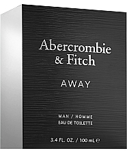 Abercrombie & Fitch Away Man - Eau de Toilette — photo N3