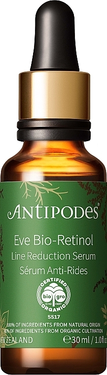 Anti-Wrinkle Serum - Antipodes Eve Bio-Retinol Line Reduction Serum — photo N1