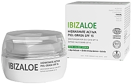 Fragrances, Perfumes, Cosmetics Moisturizing Cream for Oily Skin - Ibizaloe Moisturizing Cream SPF15 For Oily Skin