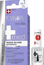 Fragrances, Perfumes, Cosmetics Night Mask for Dry & Brittle Nails - Eveline Cosmetics Nail Therapy Professional