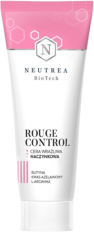 Soothing Anti Redness & Rosacea Cream - Neutrea BioTech Rouge Control Cream — photo N1