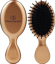 Fragrances, Perfumes, Cosmetics Hair Brush, gold - Olivia Garden Holiday Gold Brush