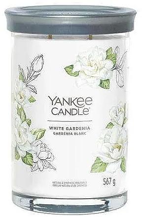 Tumbler Candle 'White Gardenia', 2 wicks - Yankee Candle White Gardenia Tumbler — photo N1