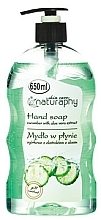 Cucumber & Aloe Vera Hand Liquid Soap - Naturaphy Hand Soap — photo N2