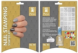 Fragrances, Perfumes, Cosmetics Moyra Nail Stamping Starter Kit - Moyra Nail Stamping Starter Kit