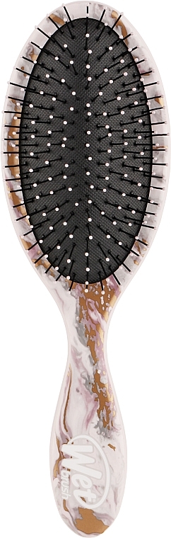 Hair Brush, bronze - The Wet Brush Metallic Marble Bronze — photo N1