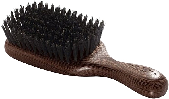 Men Hair Brush - Acca Kappa Wenge Wood Hair Brush — photo N2