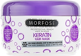 Weak Damaged Hair Mask - Morfose Buble Keratin Hair Mask — photo N2