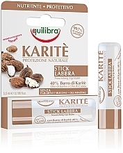 Karite Lip Balm - Equilibra Karite Line — photo N1