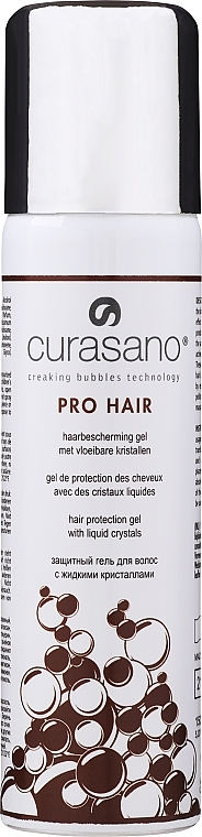 Protective Liquid Hair Gel - Curasano Creaking Bubbles Pro Hair — photo N2