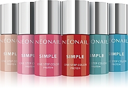 Nail Gel Polish - NeoNail Simple One Step Color Protein — photo N11