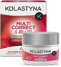 Fragrances, Perfumes, Cosmetics Rejuvenating Day Cream - Kolastyna Multi Correct & Blur Antiageing Day Cream 45+