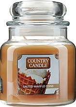 Fragrances, Perfumes, Cosmetics Scented Candle - Country Candle Salted Waffle Cone