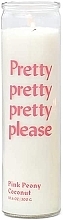 Paddywax Spark Pretty Pretty Pretty Please Pink Peony Coconut - Scented Candle — photo N1