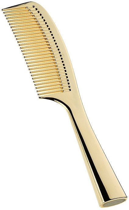 Hair Comb, gold - Acca Kappa Goldplated Comb With Handle — photo N1