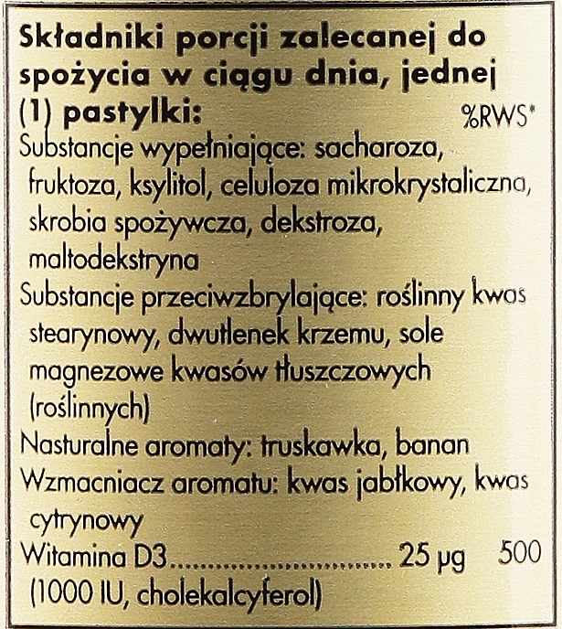 Dietary Supplement "Vitamin D3", 25 mcg, strawberry-banana flavor - Solgar Vitamin D3 1000 IU — photo N4