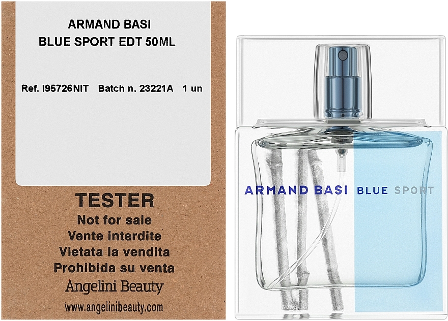 Armand Basi Blue Sport - Eau de Toilette (tester with cap) — photo N2