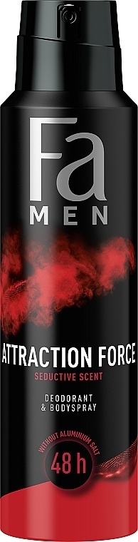 Deodorant Spray - Fa Men Deodorant Attraction Force — photo N1