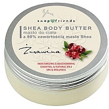 Fragrances, Perfumes, Cosmetics Shea & Cranberry Body Butter - Soap & Friends Body Butter