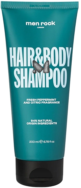 Hair & Body Wash - Men Rock Hair And Body Shampoo — photo N1