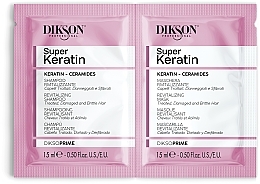 GIFT! Set - Dikson Super Keratin (h/shm/15ml+h/mask/15ml) — photo N1