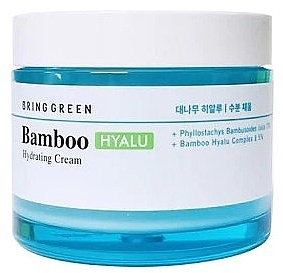 Moisturizing Anti-Aging Face Cream with Bamboo Extract - Bring Green Bamboo Hyalu Hydrating Cream — photo N2