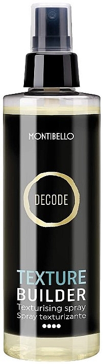 Texturizing Hair Cream - Montibello Decode Texture Builder Spray — photo N1