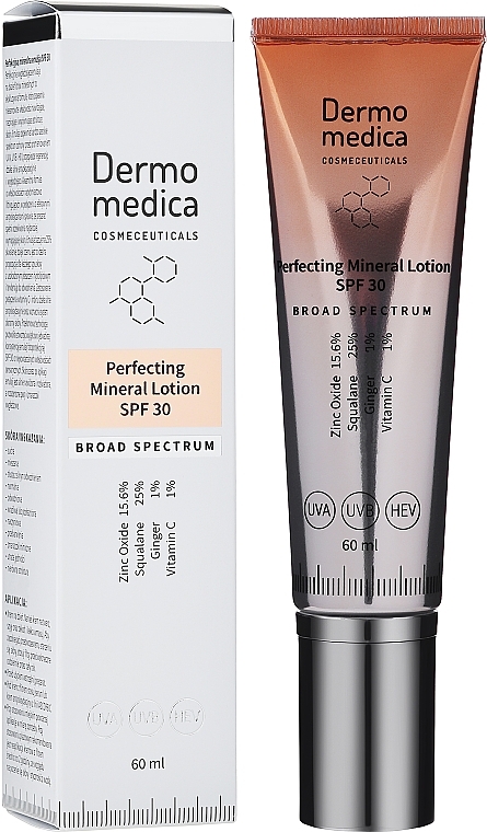 Mineral Face Emulsion - Dermomedica Perfecting Mineral Lotion SPF30 — photo N1