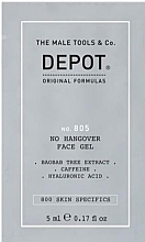 Fragrances, Perfumes, Cosmetics Face Gel - Depot 805 No Hangover Face Gel (sample)