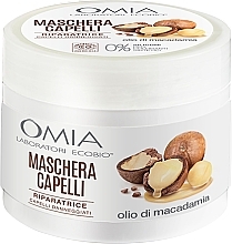 Macadamia Oil Hair Mask - Omia Laboratori Ecobio Macadamia Oil Hair Mask — photo N3