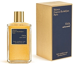 Fragrances, Perfumes, Cosmetics Maison Francis Kurkdjian Oud Satin Mood Extrait de Parfum Sprarkling Body Oil - Body Oil