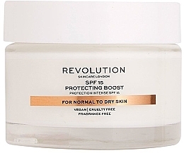 Dry & Natural Cream - Revolution Skincare Moisturizing Cream SPF15 — photo N1