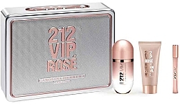 Fragrances, Perfumes, Cosmetics Carolina Herrera 212 Vip Rose - Set (edp/50ml + b/lot/75ml + edp/10ml)