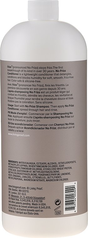 Hair Conditioner - Living Proof No Frizz Conditioner — photo N10