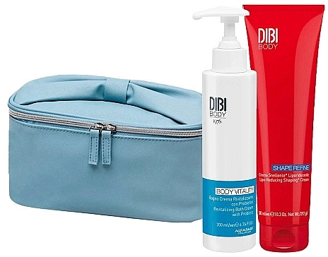 Beauty Bag Kit  - Dibi Milano Shape Refine My Remodeling (sh/cr/200 ml + body/cr/300 ml + pouch) — photo N1