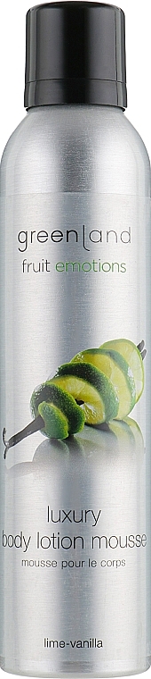 Body Lotion Mousse "Lime & Vanilla" - Greenland Body Lotion Mousse Lime-Vanilla — photo N1