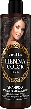 Fragrances, Perfumes, Cosmetics Dark and Black Hair Care Shampoo - Venita Henna Color Shampoo Black