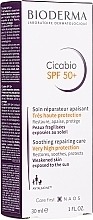 Sun Protective Repairing Cream - Bioderma Cicabio SPF 50+ — photo N8