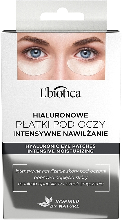 Hyaluronic Eye Pads - L'biotica Hyaluronic Eye Pads — photo N7