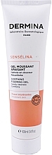 Fragrances, Perfumes, Cosmetics Soothing Face Gel - Dermina Senselina Soothing Foaming Gel