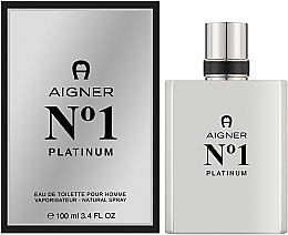 Aigner No 1 Platinum - Eau de Toilette — photo N2