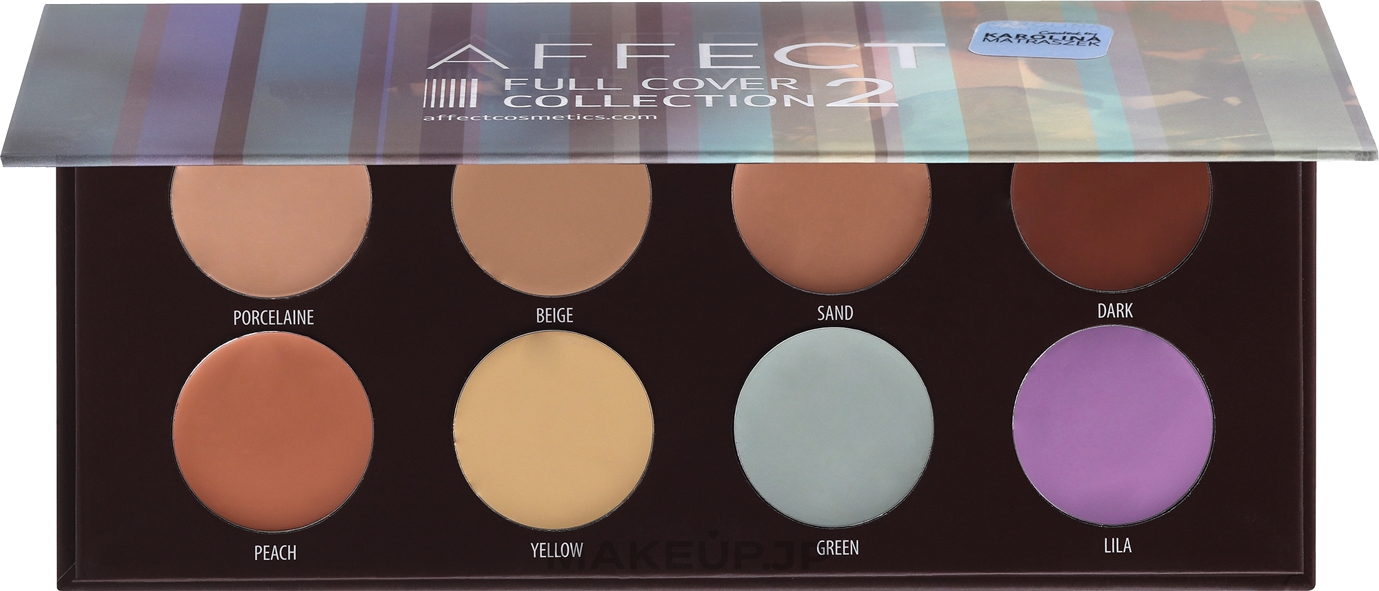 Correcting Palette - Affect Cosmetics Full Cover Collection 2 — photo 8 x 2.7 g