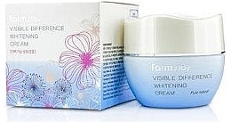 Fragrances, Perfumes, Cosmetics Brightening Face Cream - Farmstay Visible Difference Whitening Cream