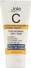 Fragrances, Perfumes, Cosmetics Day Face Cream - Jole Broad Spectrum SPF 30 Defencse Cream